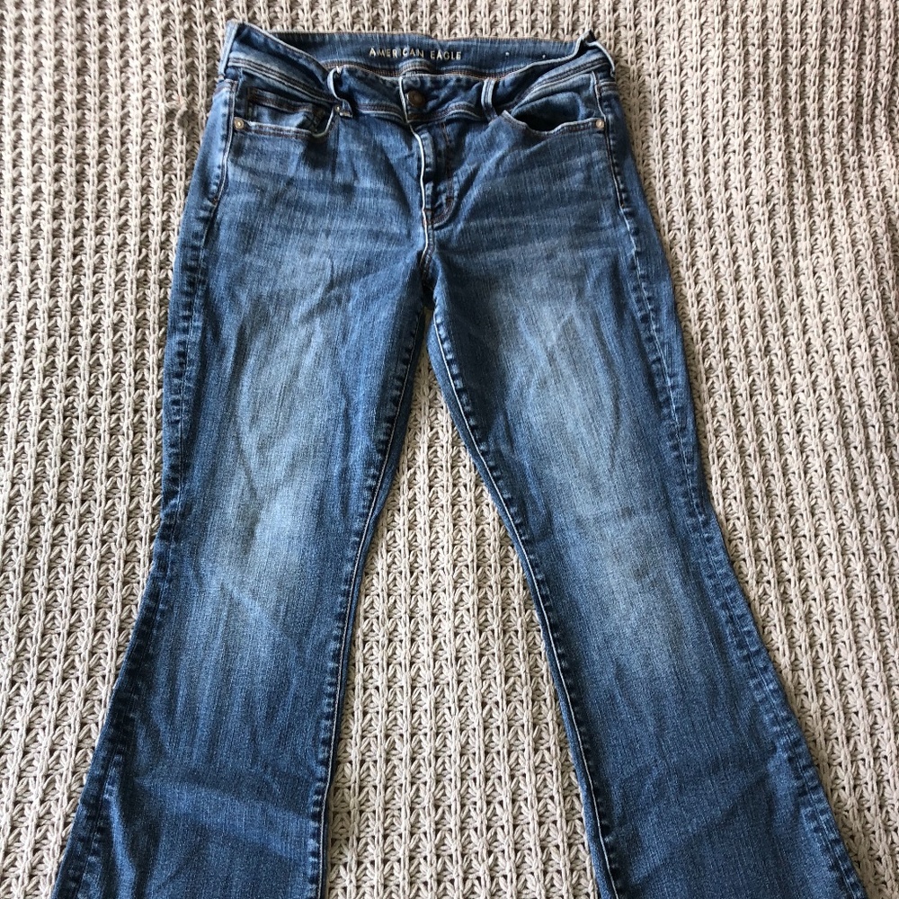 Bootcut Blue Jeans